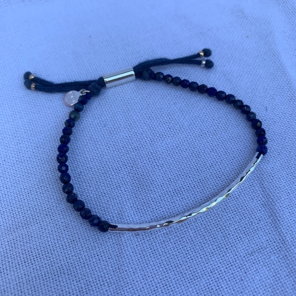 Gorjana power gemstone bracelet for wisdom (lapis)